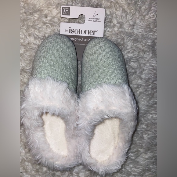 isotoner Shoes Isotoner Slippers Enhanced Heel Cushion Desert Sage